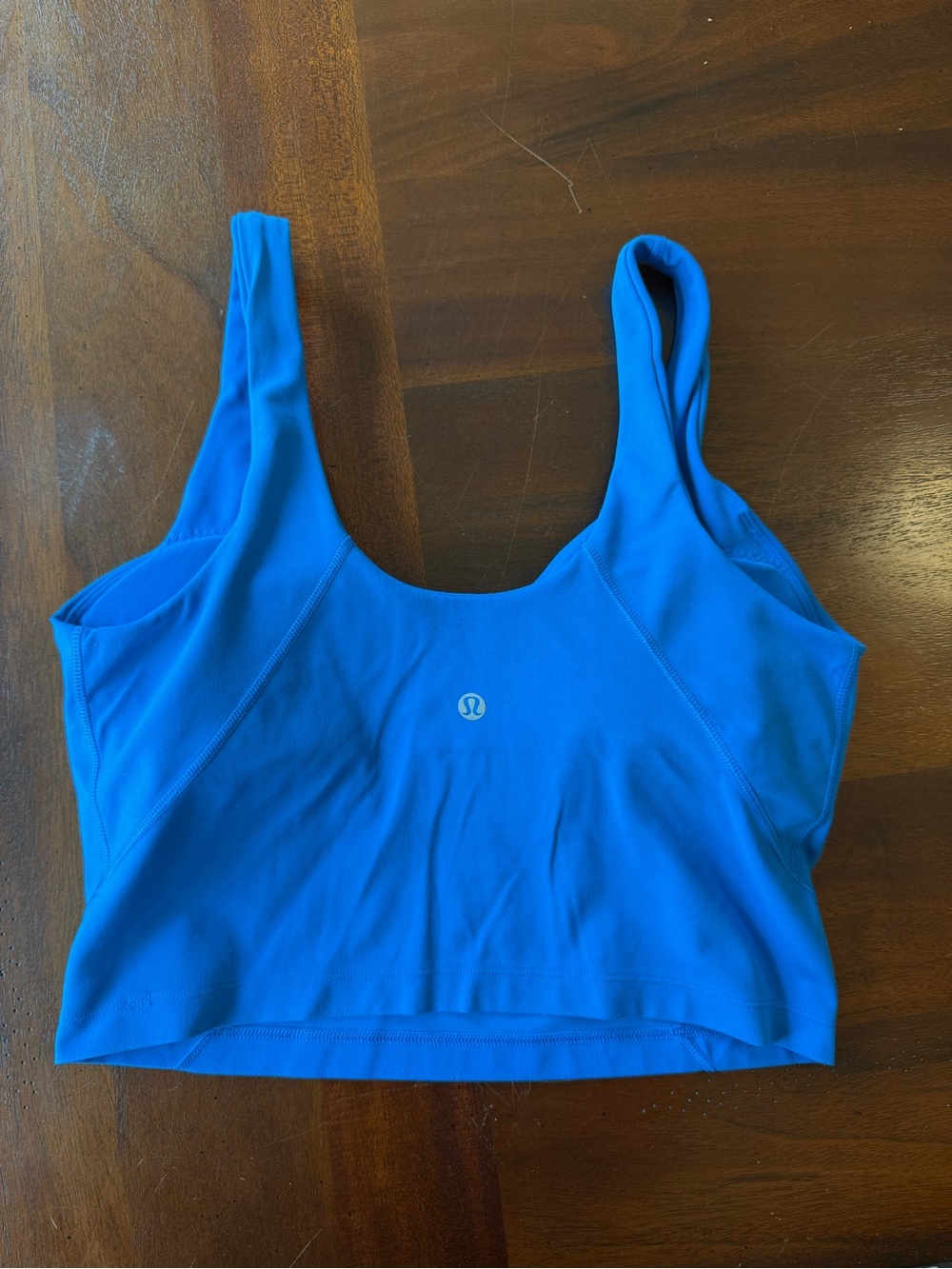 lululemon athletica Bright Blue Scoop-Neck Sports Bra/Tank
